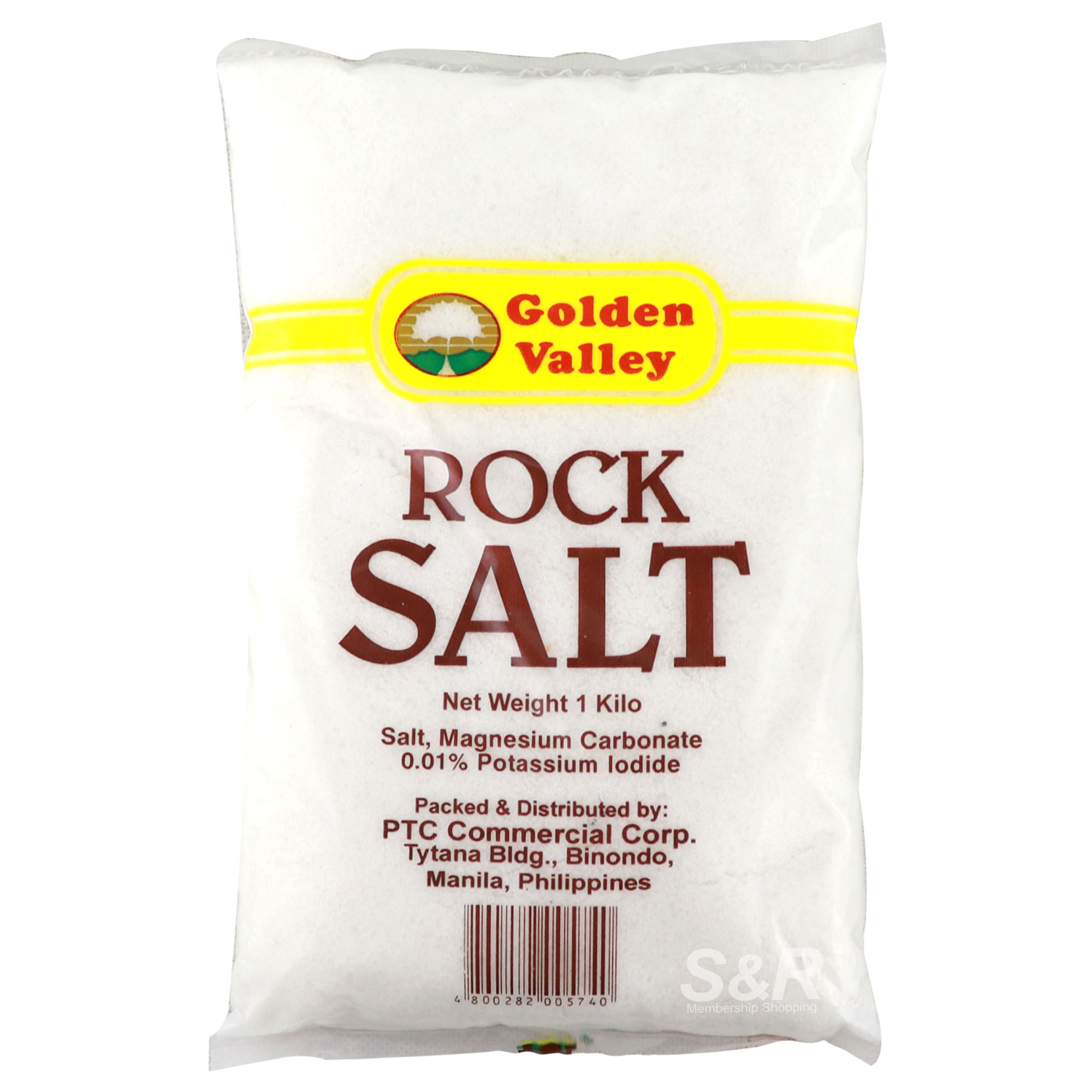 Golden Valley Rock Salt 1kg